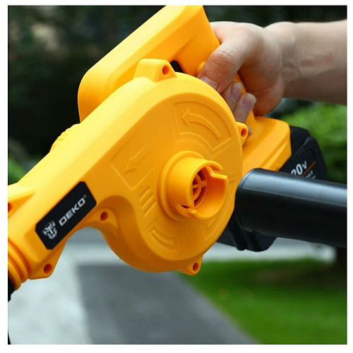Аккумуляторная воздуходувка Deko DKBL20, 20В, 2x4.0Ач 063-4313 УЦЕНКА