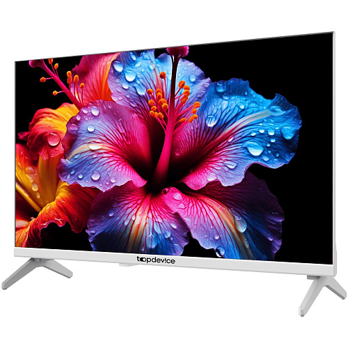 Телевизор 24" Topdevice TDTV24CN04H_WE (HD 1366x768) белый УЦЕНКА