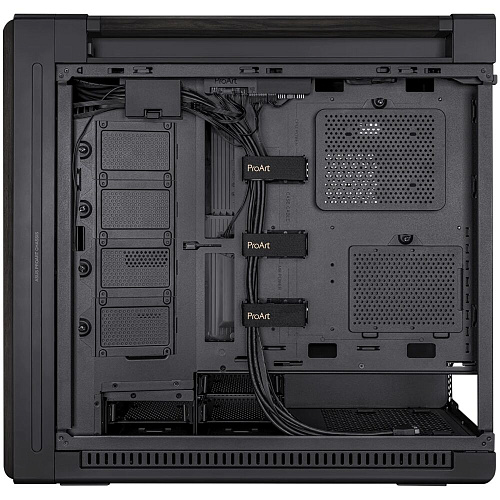 Корпус ATX Miditower ASUS ProArt PA602 Wood TG PWM Black