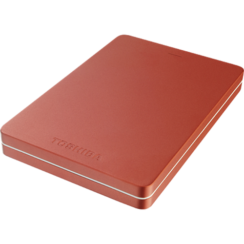 Внешний жесткий диск 2.5" 2Tb Toshiba HDTH320ER3AB 5400rpm USB3.0 Canvio Alu Красный