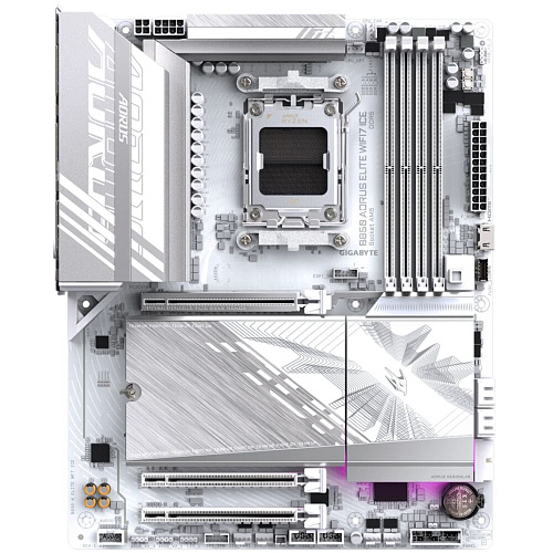 Материнская плата Gigabyte B850 AORUS Elite WIFI7 Socket-AM5 AMD B850 4xDDR5, 4xSATA3, RAID, 3xM.2, 2xPCI-E16x, 7xUSB3.2, 1xUSB3.2 Type C, DP, WiFi, 2.5Glan ATX