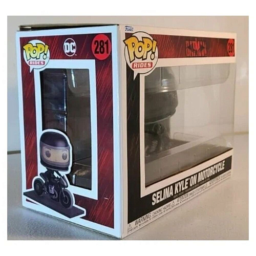 Фигурка Funko POP! DC The Batman Женщина-кошка (Selina Kyle & Motorcycle) 59287