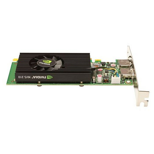 Видеокарта PNY nVidia Quadro NVS 310 (VCNVS310DPBLK-1) 512Mb to 2xDP PCIEx16 OEM