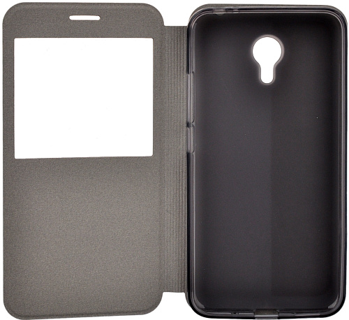 Чехол для Meizu M2 Note SkinBox Lux AW, коричневый 