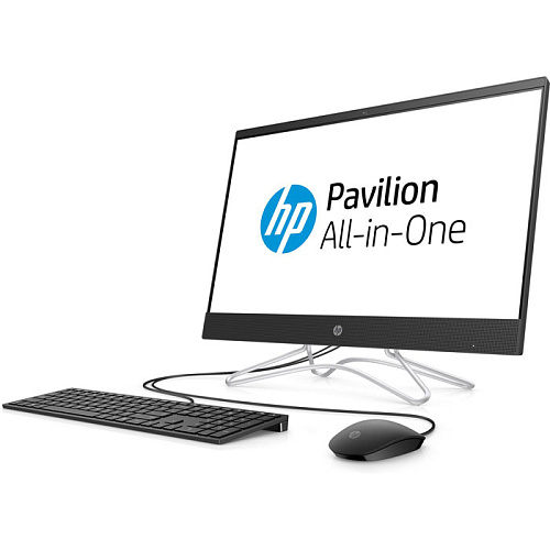 Моноблок HP 24-f0034ur 4HA79EA 24" FullHD Core i3 8130U/8Gb/1Tb+128Gb SSD/Kb+m/Win10 Black