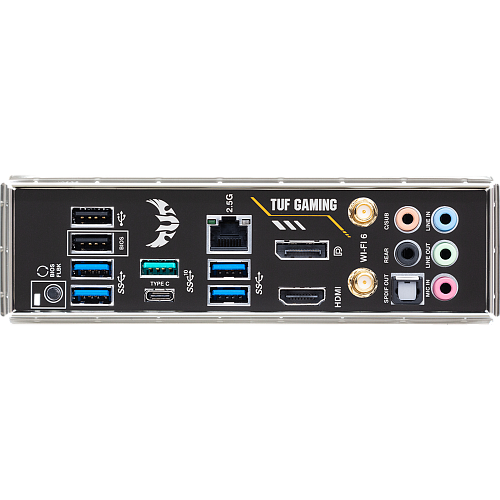Материнская плата ASUS TUF Gaming B550-Plus (Wi-Fi) B550 Socket AM4 4xDDR4, 6xSATA3, RAID, 2xM.2, 2xPCI-E16x, 5xUSB3.2, 1xUSB3.2 Type C, DP, HDMI, Wi-Fi, 2.5Glan, ATX