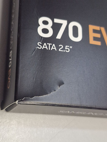 Внутренний SSD-накопитель 500Gb Samsung 870 Evo (MZ-77E500BW) SATA3 2.5" УЦЕНКА