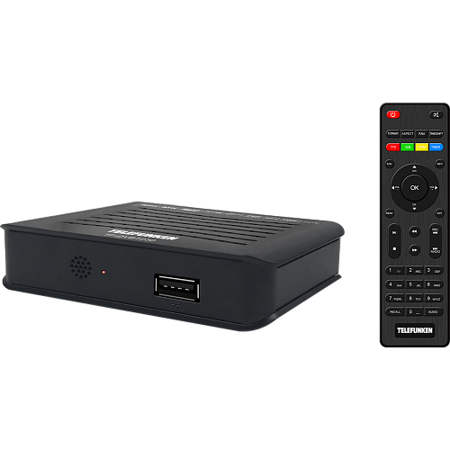 Ресивер Telefunken TF-DVBT230 черный DVB-T2