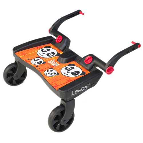 Подножка для второго ребенка Lascal Buggy Board Maxi Panda Jungle Orange 2760