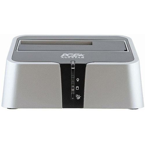 Корпус 2.5" или 3.5" AgeStar 3CBT2-6G USB3.0, eSATA Silver