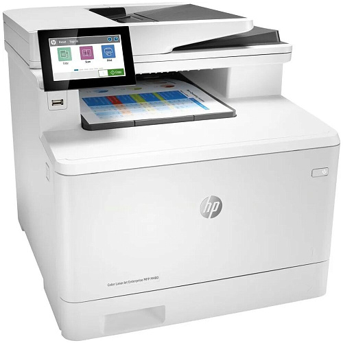 МФУ HP Color LaserJet Enterprise M480f 3QA55A цветное А4 с дуплексом, автоподатчиком и LAN УЦЕНКА