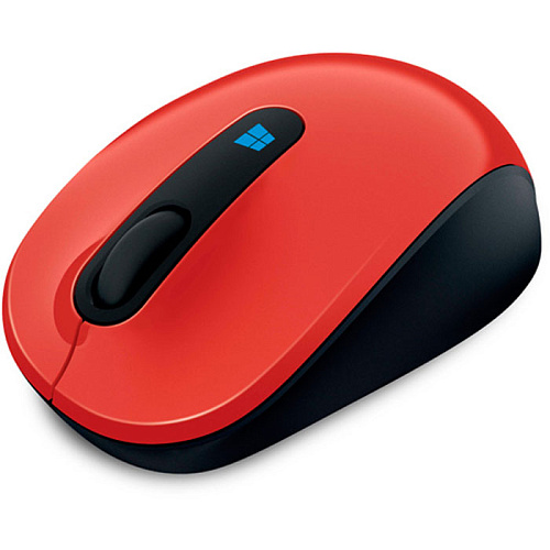 Мышь Microsoft Sculpt Mobile Mouse Red беспроводная 43U-00026 УЦЕНКА