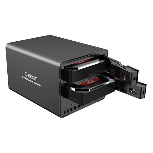 Корпус 2x3.5" Orico 9528U3 SATA, USB3.0 Black