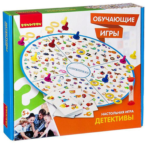 Обучающая игра Bondibon "Детективы" ВВ2409