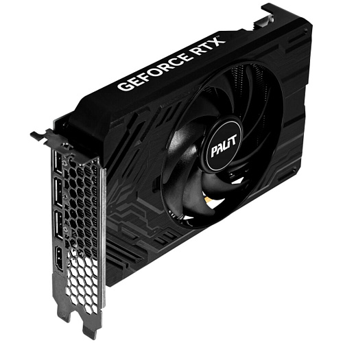 Видеокарта Palit GeForce RTX 4060 Ti 8192Mb, StormX OC 8G (NE6406TS19P1-1060F) 1xHDMI, 3xDP, Ret