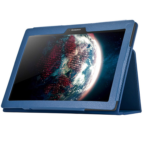 Чехол для Lenovo Tab 3 TB3-X70L, IT BAGGAGE, эко кожа, синий