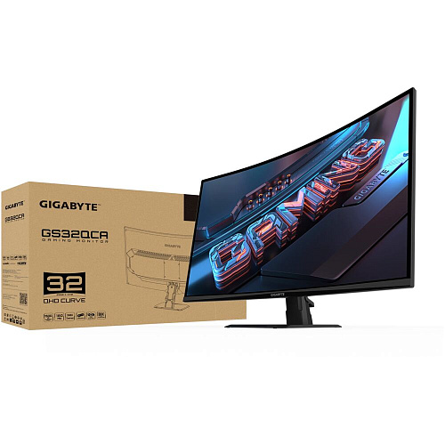 Монитор 32" Gigabyte GS32QCA VA 2560x1440 1ms HDMI, DisplayPort