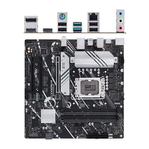 Материнская плата ASUS Prime B760M-A D4-CSM B760 Socket-1700 4xDDR4, 4xSATA3, RAID, 2xM.2, 3xPCI-E16x, 2xUSB3.2, DP, 2xHDMI, 2.5Glan, mATX