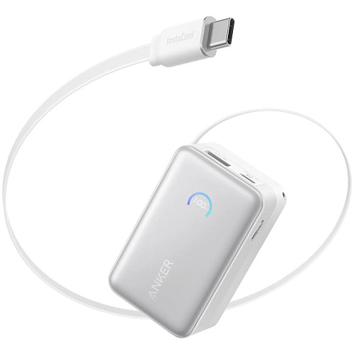 Внешний аккумулятор Anker Nano Power Bank 45W A1638H21 10000mAh White