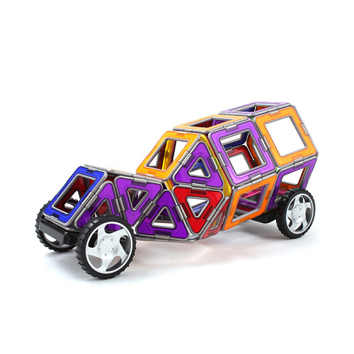 Магнитный конструктор Magformers 706001 (63073) Xl cruisers машины (сине-оранж)