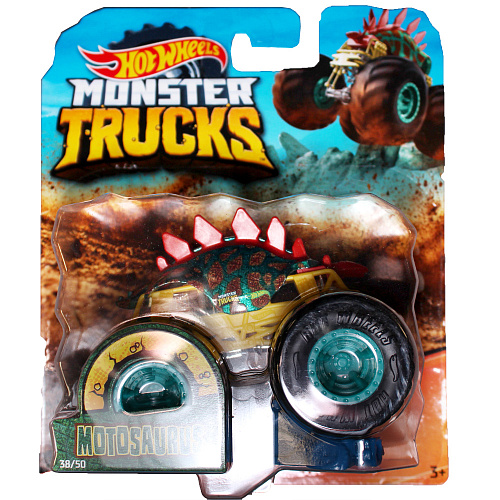 Mattel Hot Wheels Базовый Монстр трак 1:64 FYJ44 Motosaurus 38/50
