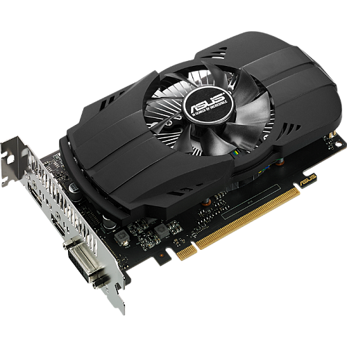 Видеокарта ASUS GeForce GTX 1050 Ti 4096Mb, PH-GTX1050TI-4G DVI-D, HDMI, DP Ret УЦЕНКА