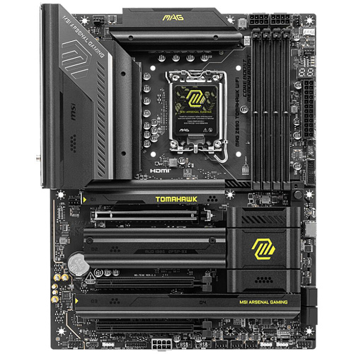 Материнская плата MSI MAG Z890 Tomahawk WiFi Z890 Soc-1851 4xDDR5, 4xSATA3, RAID, 4хM.2, 3xPCI-E16x, 7xUSB3.2, 3xUSB3.2 Type C, DP, HDMI, WiFi, 5Glan, ATX