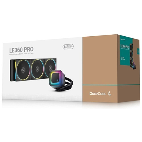 Система водяного охлаждения Deepcool LE360 Pro ARGB Black S1200/1700/1851/1954/AM4/AM5 Ret