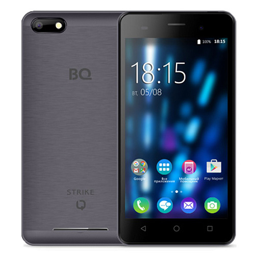 Смартфон BQ Mobile BQS-5020 Strike Dark-Grey Matt