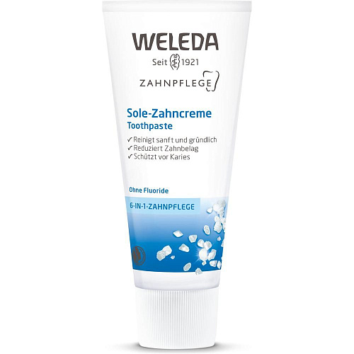 Weleda Зубная паста Солевая, мята, 75 мл.