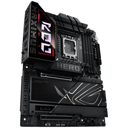 Материнская плата ASUS ROG Maximus Z890 Hero Z890 Soc-1851 4xDDR5, 4xSATA3, RAID, 6хM.2, 4xPCI-E16x, 9xUSB3.2, 2xUSB3.2 Type C, DP, HDMI, WiFi, 2xGlan, ATX