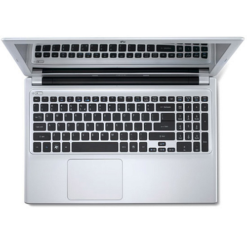 Ноутбук Acer Aspire  V5-571PG-73536G75Mass Core i7 3537U/6Gb/750Gb/DVD-SM/NV GT710M 1Gb/15.6"HD Multi-touch/WF/BT/Cam/backlight/Win8 Silver 