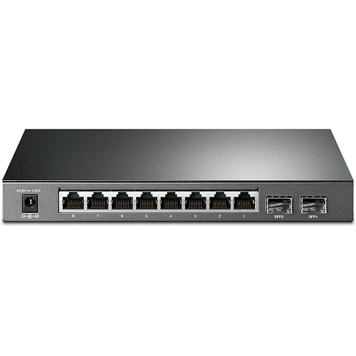 Коммутатор TP-LINK TL-SG2210P управляемый 8xGbLAN 2xCombo SFP PoE