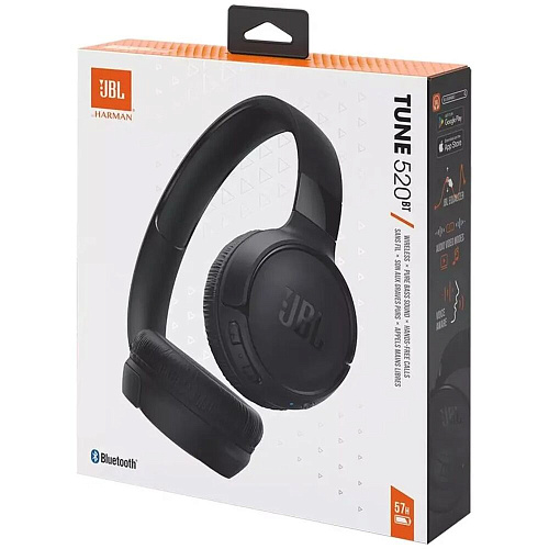 Bluetooth гарнитура JBL Tune 520BT Black
