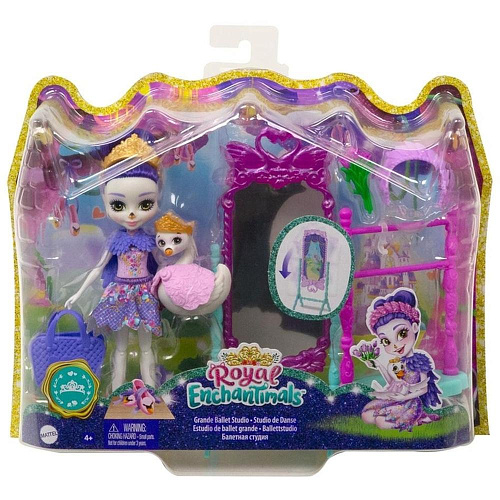 Enchantimals Mattel Сюжетный игровой набор GJX35/GYJ06 Балетная студия