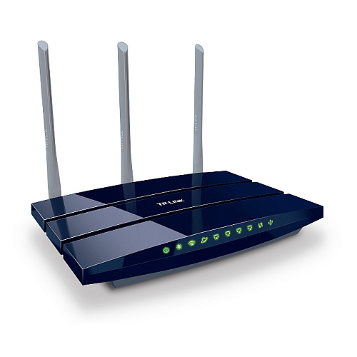 Беспроводной маршрутизатор TP-LINK TL-WR1043ND, 802.11n, 300Мбит/с, 2.4ГГц, 4xGbLAN, 1xGbWAN, 1xUSB2.0