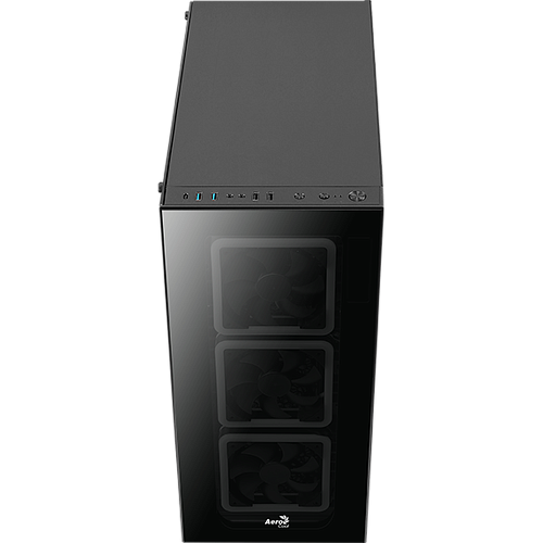 Корпус ATX Fulltower AeroCool Tor Pro Tempered Glass Black Black