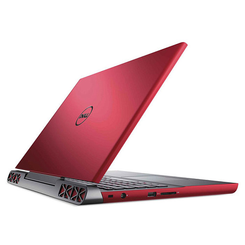 Ноутбук Dell Inspiron 7567 Core i7 7700HQ/16Gb/1Tb+128Gb SSD/NV GTX1050Ti 4Gb/15.6" FullHD/Linux Red
