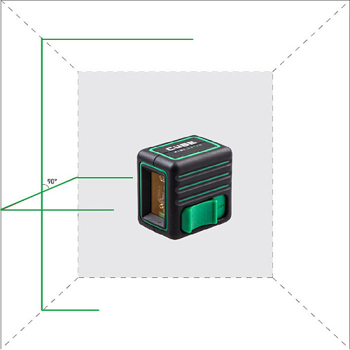 Лазерный нивелир ADA instruments CUBE MINI GREEN Home Edition (А00498)