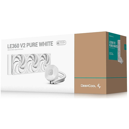 Система водяного охлаждения Deepcool LE360 V2 Pure ARGB Black S1200/1700/1851/1954/AM4/AM5 Ret