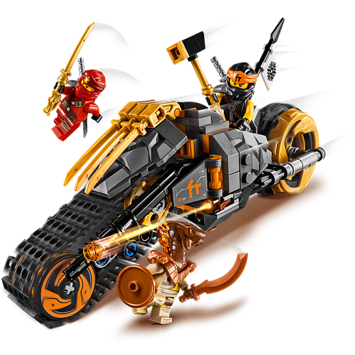 LEGO Ninjago Раллийный мотоцикл Коула 70672