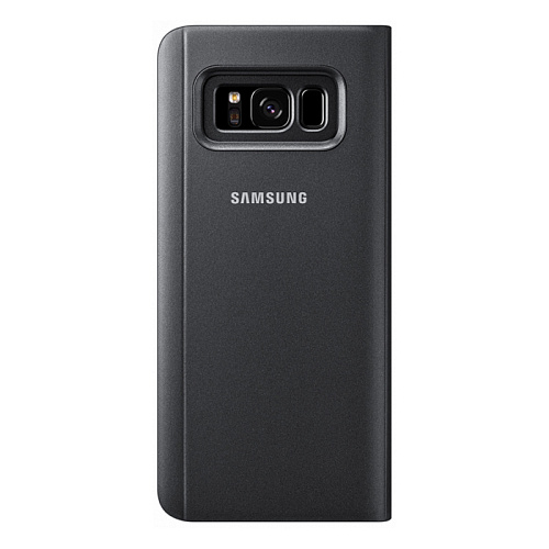 Чехол для Samsung Galaxy S8 SM-G950 Clear View Standing Cover, черный