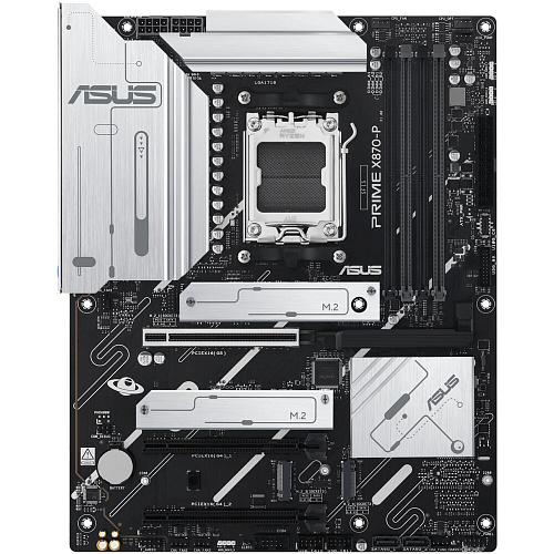Материнская плата ASUS Prime X870-P X870 Socket AM5 4xDDR5, 2xSATA3, RAID, 4xM.2, 3xPCI-E16x, 4xUSB3.2, 2xUSB3.2 Type C, DP, HDMI, 2.5Glan, ATX