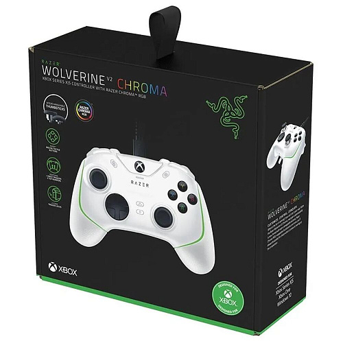 Геймпад Razer Wolverine V2 Chroma White
