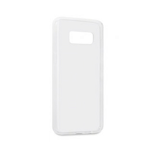 Чехол для Samsung Galaxy S8 SM-G950 Gecko silicone case, прозрачно-глянцевый, белый
