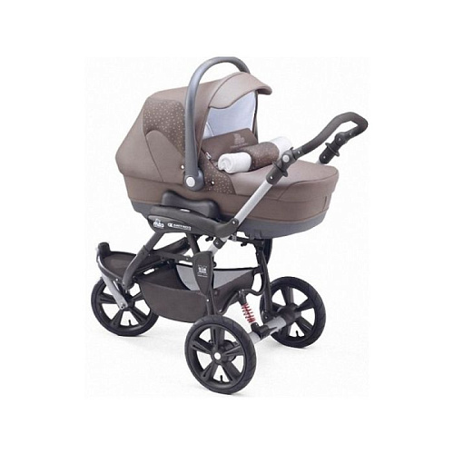 Коляска 3 в 1 Cam Cortina Evolution X3 Tris (т.бежевый/стразы)
