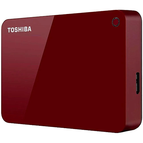 Внешний жесткий диск 2.5" 4Tb Toshiba HDTC940ER3CA 5400rpm USB3.0 Canvio Advance Красный