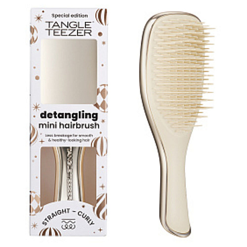 Tangle Teezer Расческа The Ultimate Detangler Mini Chrome Champagne Gold