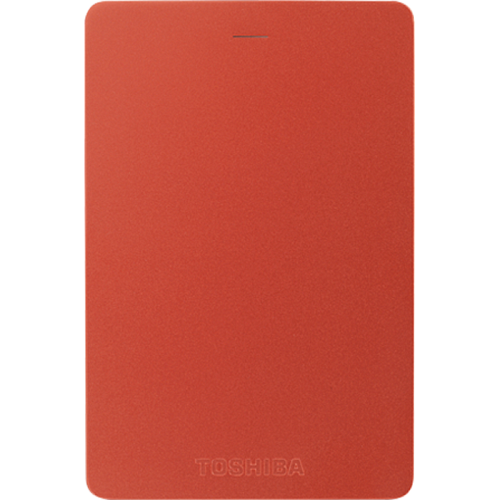 Внешний жесткий диск 2.5" 1Tb Toshiba HDTH310ER3AB USB3.0 Canvio ALU 3S Красный