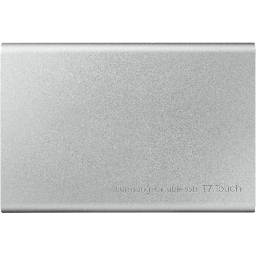 Внешний SSD-накопитель 1Tb Samsung T7 Touch MU-PC1T0S/WW (SSD) USB 3.2 Type C Серебристый